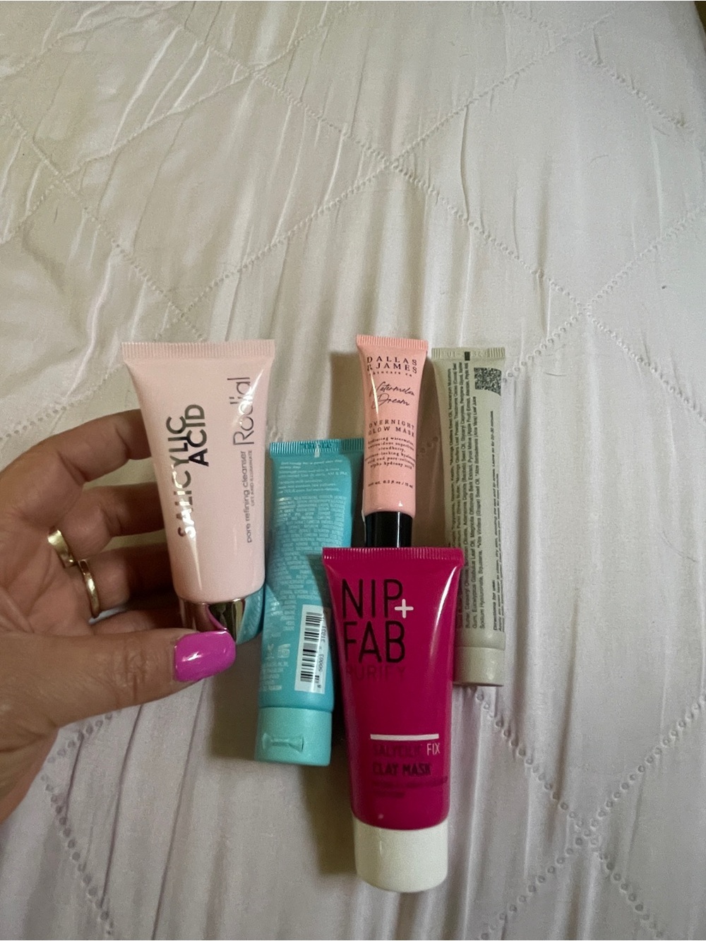Clay Mask and face cleanser
